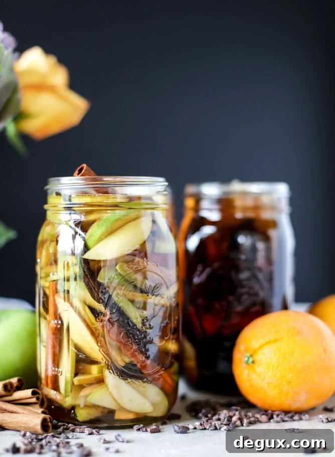 3 Bourbon Infusions You Can Make at Home 9 apple pie, chocolate orange and vanilla chai infused bourbon. make it for the holidays! it's the perfect homemade gift. I howsweeteats.com