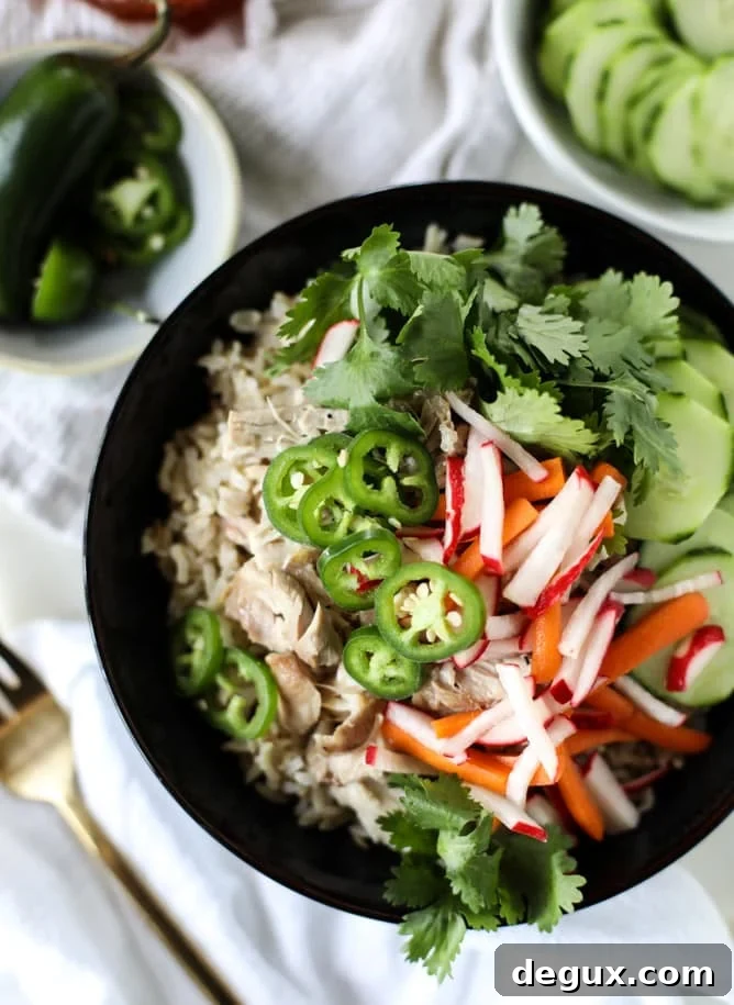 Slow Cooker Banh Mi Rice Bowls Recipe for Flavor-Packed Weeknight Meals 2 slow cooker banh mi rice bowls I howsweeteats.com
