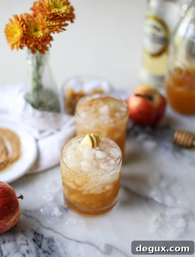 kombucha cider smash I howsweeteats.com