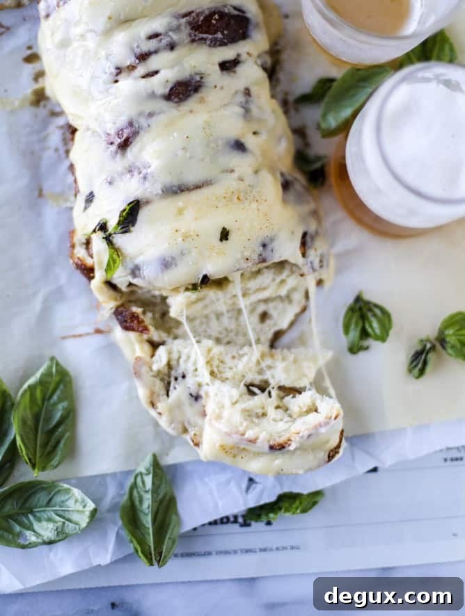 beer cheese soft pretzel garlic bread I howsweeteats.com
