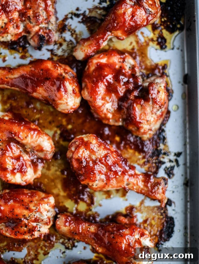 Sticky Apple Cider BBQ Chicken Recipe with Caramelized Glaze 5 apple cider BBQ chicken I howsweeteats.com