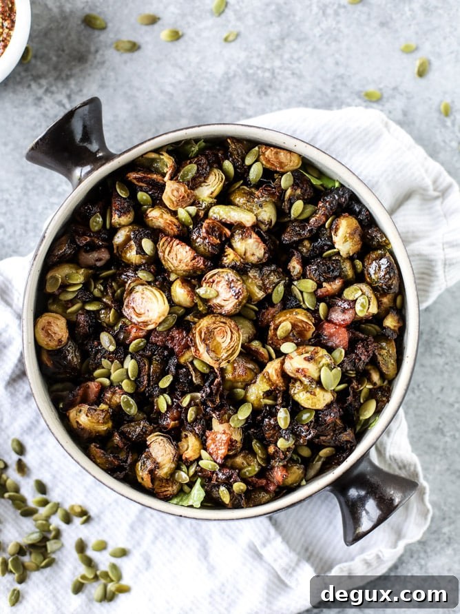 mustard roasted brussels sprouts I howsweeteats.com 