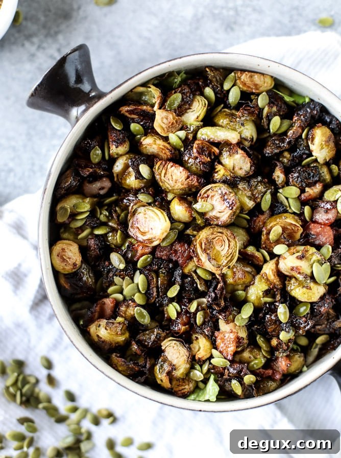 mustard roasted brussels sprouts I howsweeteats.com 