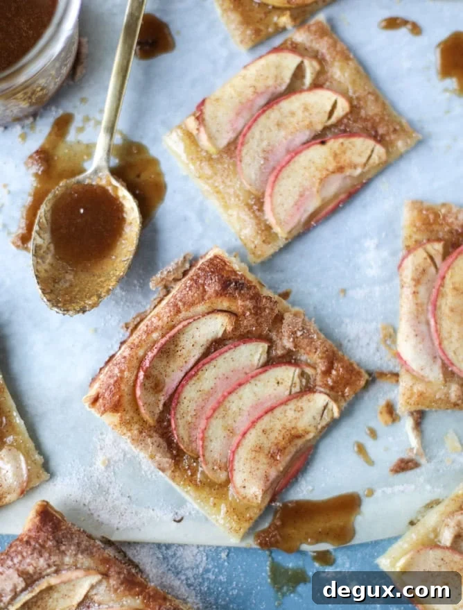 Cinnamon Sugar Apple Puff Pastry Twists for Quick Baking 9 cinnamon sugar apple pie puff pastry