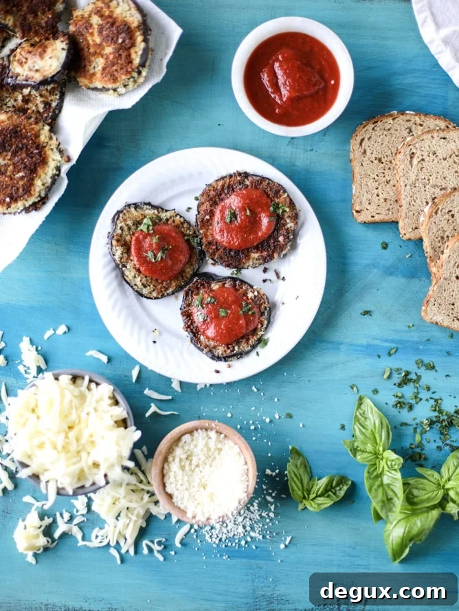eggplant parmesan grilled cheese I howsweeteats.com 