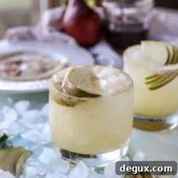 Honey Vanilla Pear Margarita Recipe — Refreshing Fall Cocktail 7 img 47645 6