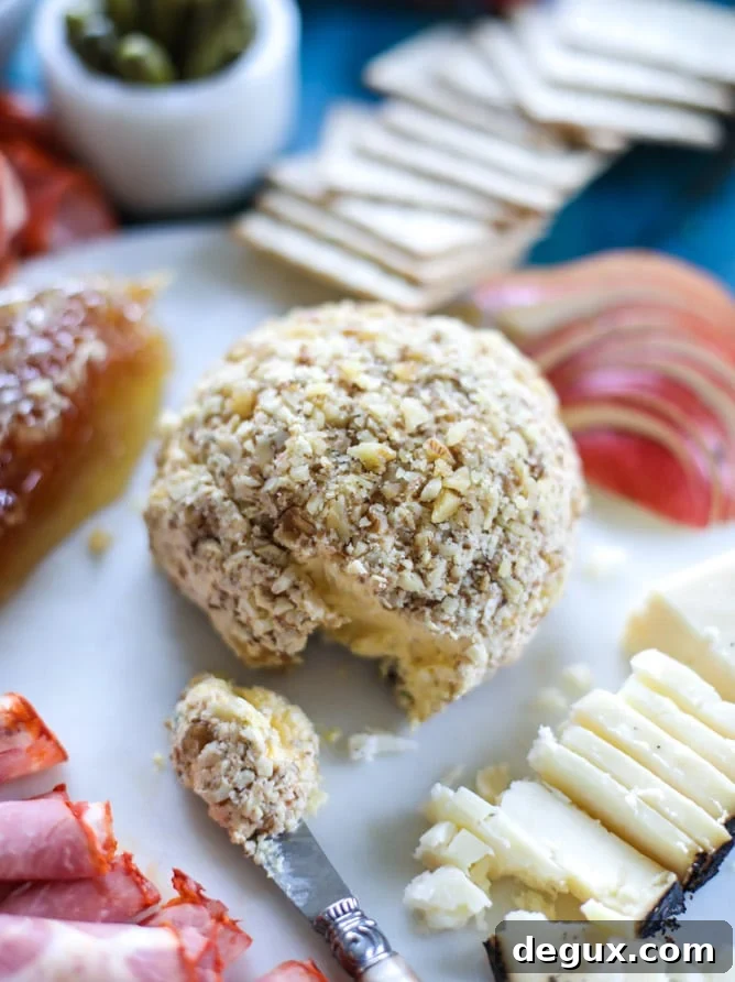 Butternut Squash Cheeseball with Festive Holiday Cheese Board Guide 3 butternut squash cheeseball and a thanksgiving cheese board I howsweeteats.com