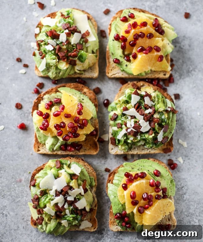 Winter Avocado Toast Recipes: Two Cozy Ways (Video) 2 winter avocado toast, two ways + a video I howsweeteats.com