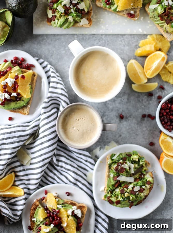 Winter Avocado Toast Recipes: Two Cozy Ways (Video) 6 winter avocado toast, two ways + a video I howsweeteats.com