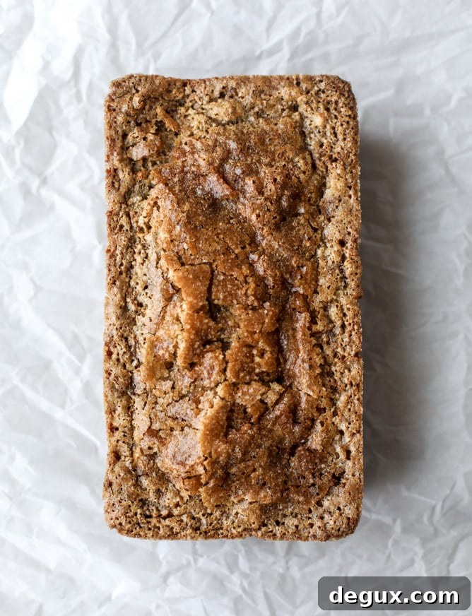 banana bread with espresso glaze I howsweeteats.com 