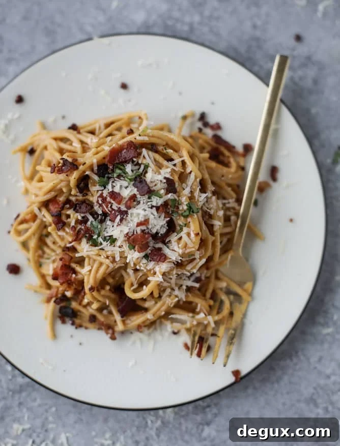 butternut squash spaghetti carbonara