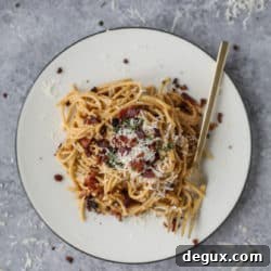 butternut squash carbonara pasta