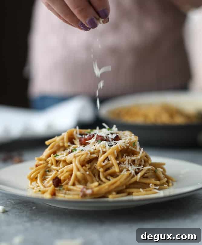 butternut squash spaghetti carbonara