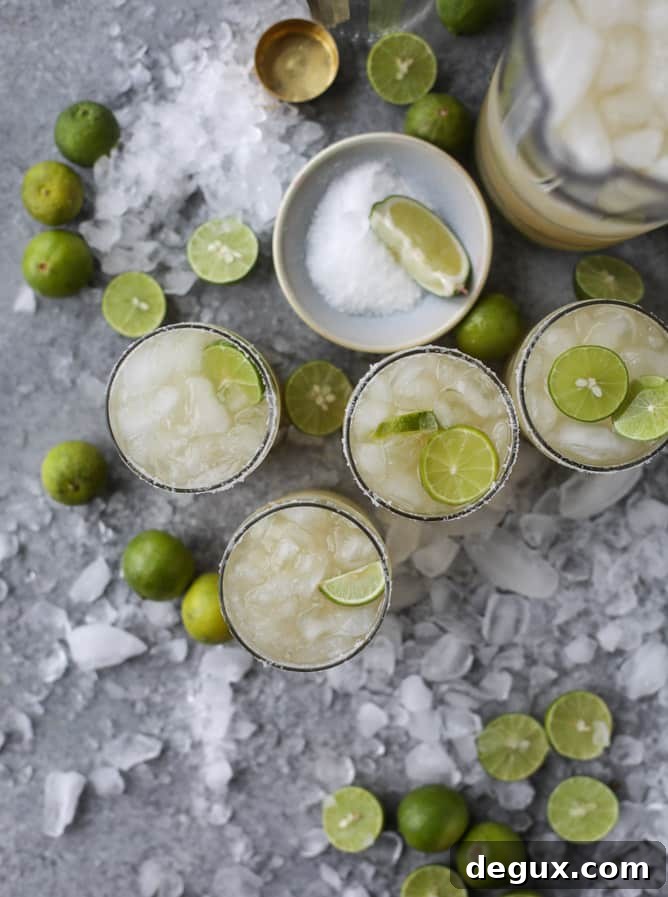 Key Lime Beergarita Recipe: How to Make Tart & Fizzy Cocktails 2 key lime beergaritas I howsweeteats.com