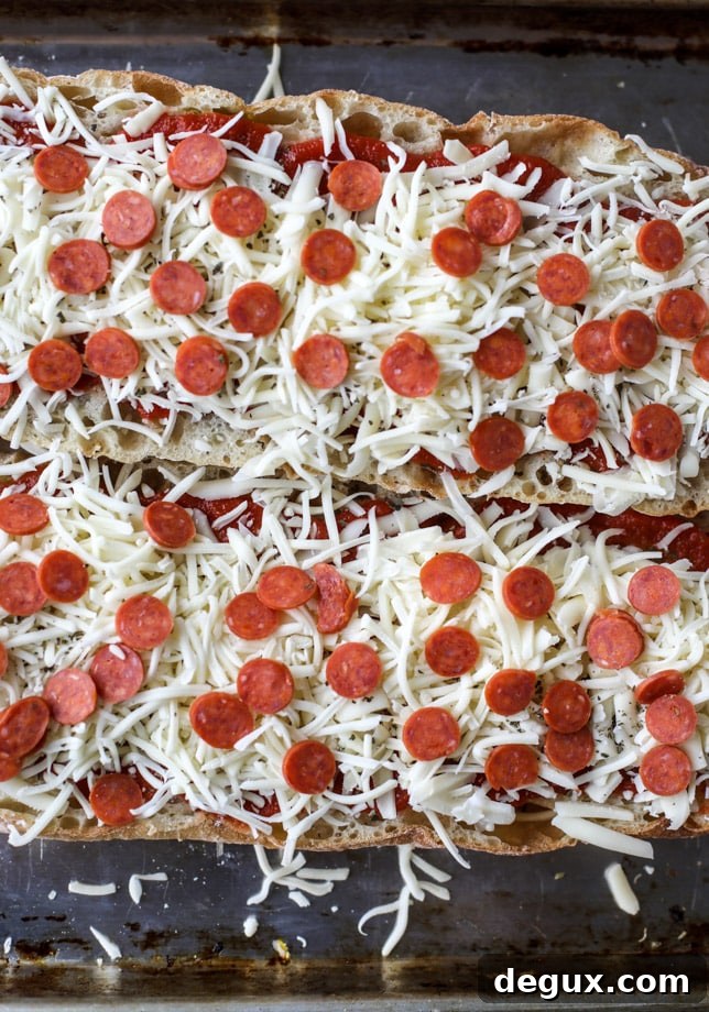ciabatta bread pizza