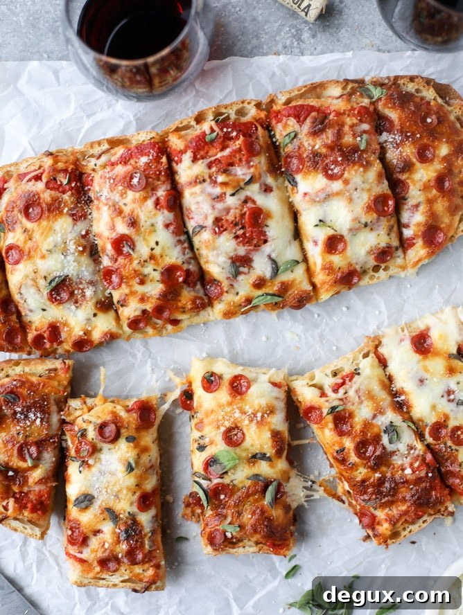 ciabatta bread pizza