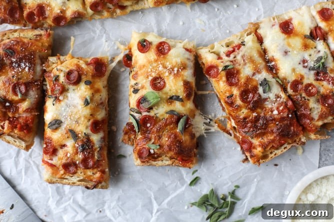 ciabatta bread pizza