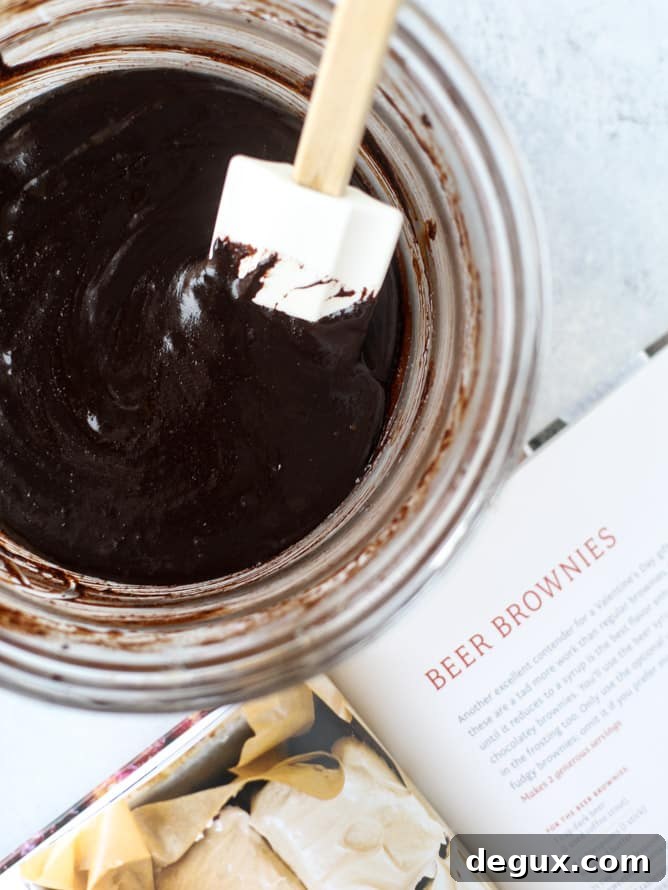 beer brownies I howsweeteats.com
