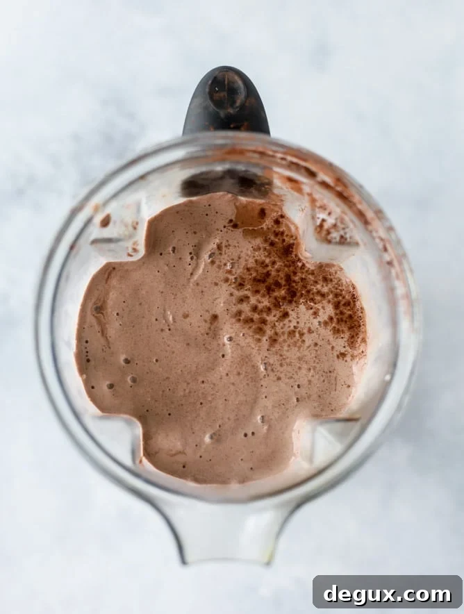 chocolate lovers coconut milkshakes I howsweeteats.com