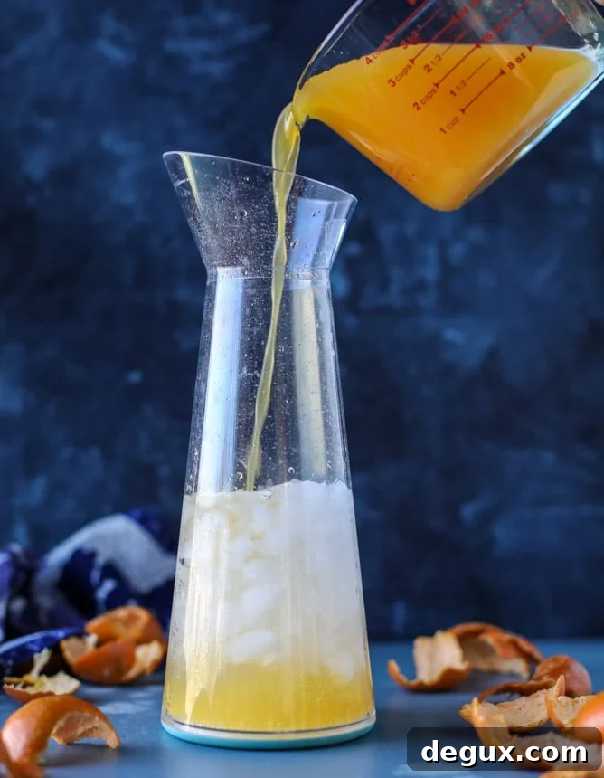 clementine vodka soda I howsweeteats.com
