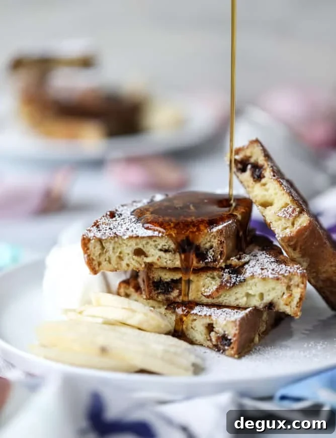 irish soda bread french toast I howsweeteats.com