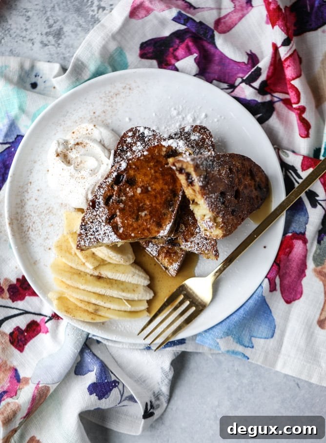irish soda bread french toast I howsweeteats.com