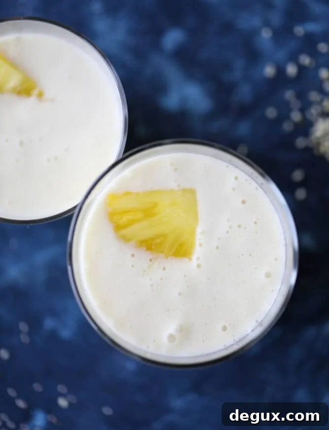 Refreshing Pineapple Ginger Smoothie Recipe for Energy 3 pineapple ginger smoothie I howsweeteats.com
