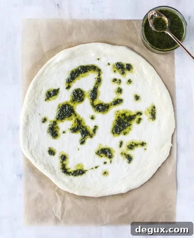 Artichoke Burrata Pizza with Lemon-Basil Pesto Recipe 3 artichoke burrata pizza with lemon basil pesto I howsweeteats.com