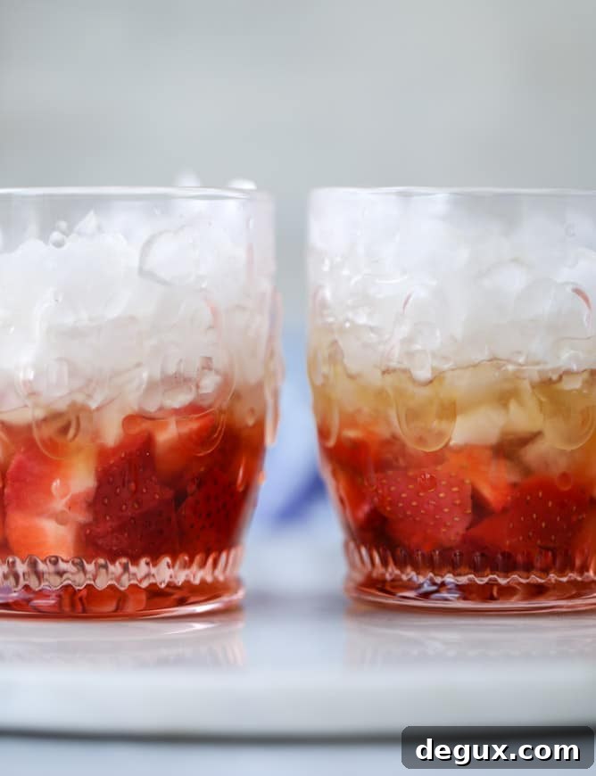 strawberry ginger smash I howsweeteats.com