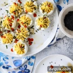 Toasted Sesame Sriracha Deviled Eggs Recipe 10 img 49416 9