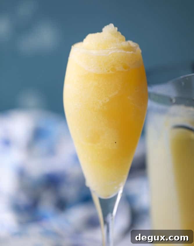 frozen mimosas I howsweeteats.com