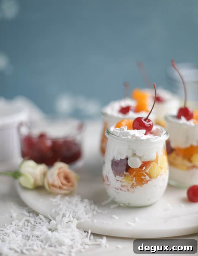 Ambrosia Whipped Yogurt Fruit Parfait Recipe 11 ambrosia whipped yogurt fruit parfaits I howsweeteats.com