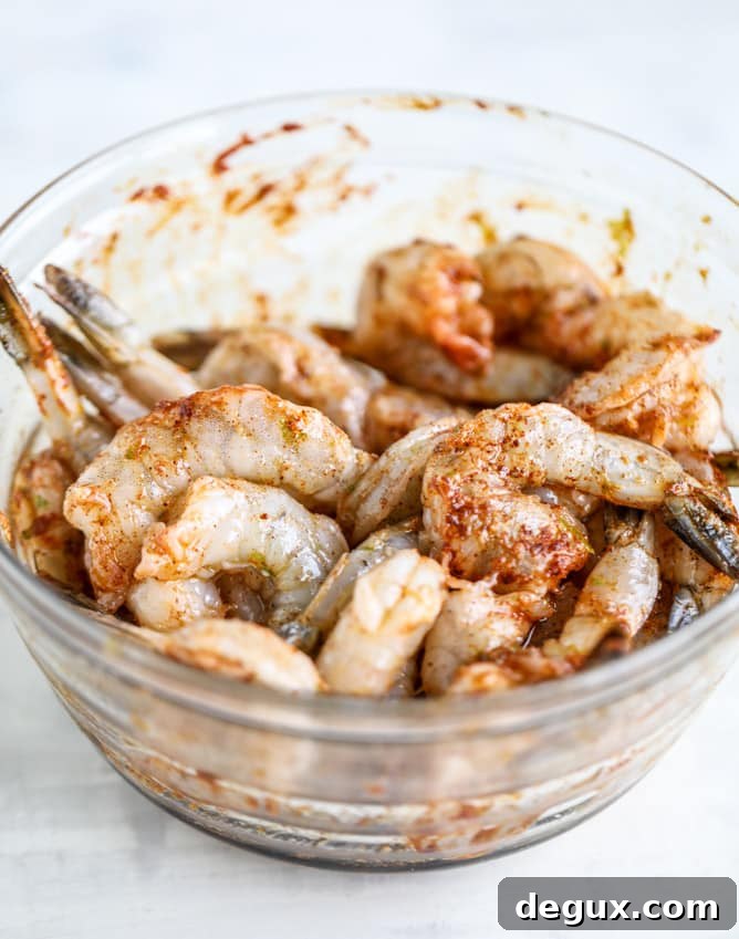 tequila shrimp taco salad I howsweeteats.com