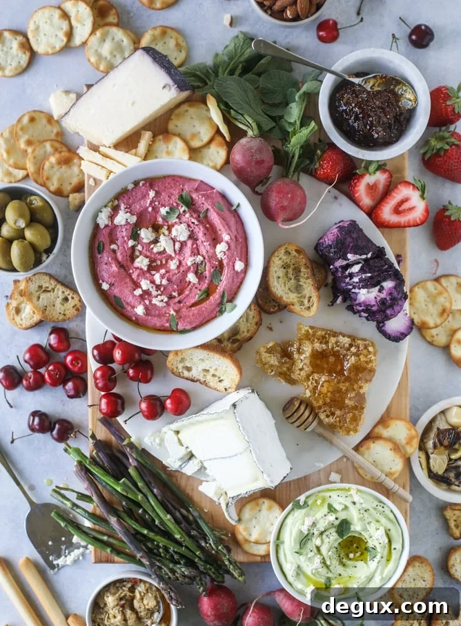 Spring Cheese Board with Beet-Whipped Feta and Seasonal Pairings 10 img 49851 9