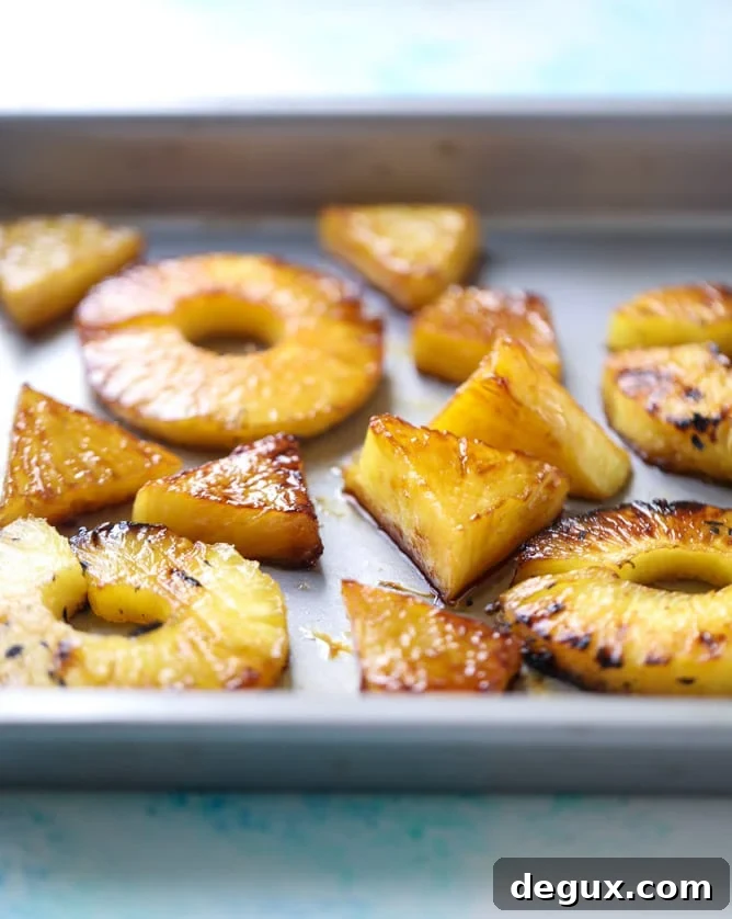 Roasted Pineapple & Sea Salt Whipped Ricotta Toast 5 roasted pineapple ricotta toast I howsweeteats.com
