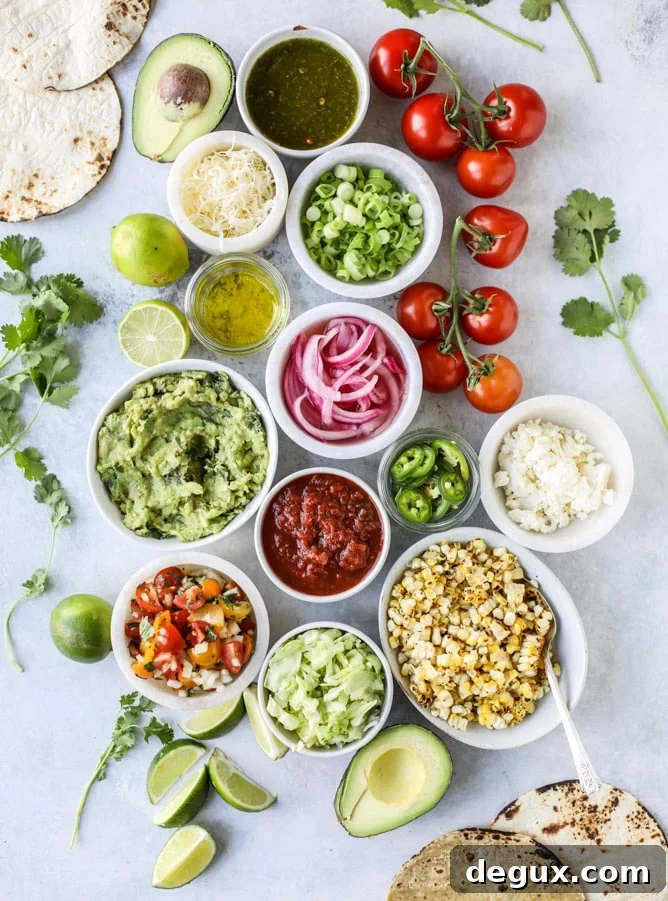 Father’s Day Taco Bar Setup: Tips for a Festive DIY Spread 3 how to set up a taco bar for father's day I howsweeteats.com