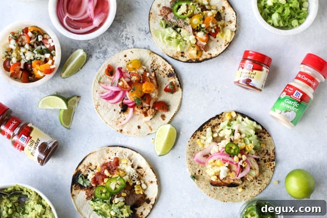 Father’s Day Taco Bar Setup: Tips for a Festive DIY Spread 8 how to set up a taco bar for father's day I howsweeteats.com