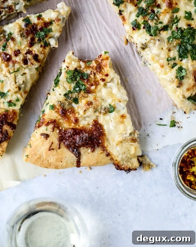 White Clam and Chili Oil Pizza Recipe: Savory Seafood Pie 8 white clam sauce pizza I howsweeteats.com
