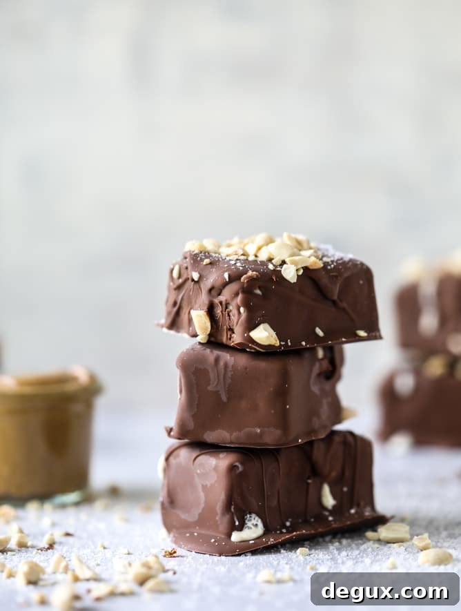 salted peanut butter ice cream bars I howsweeteats.com