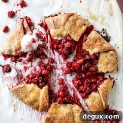 Sour Cherry Galette Recipe: Flaky Crust and Tart Filling 11 img 50223 11