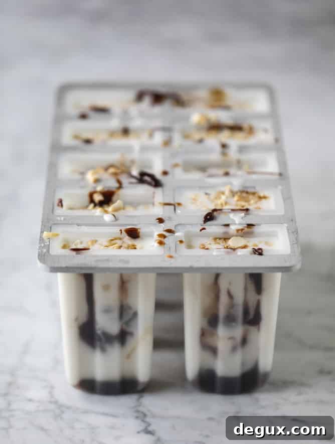 coconut chocolate caramel cashews pops I howsweeteats.com 