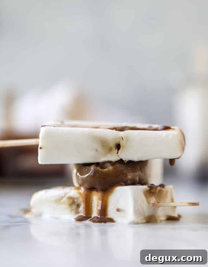 coconut chocolate caramel cashews pops I howsweeteats.com 