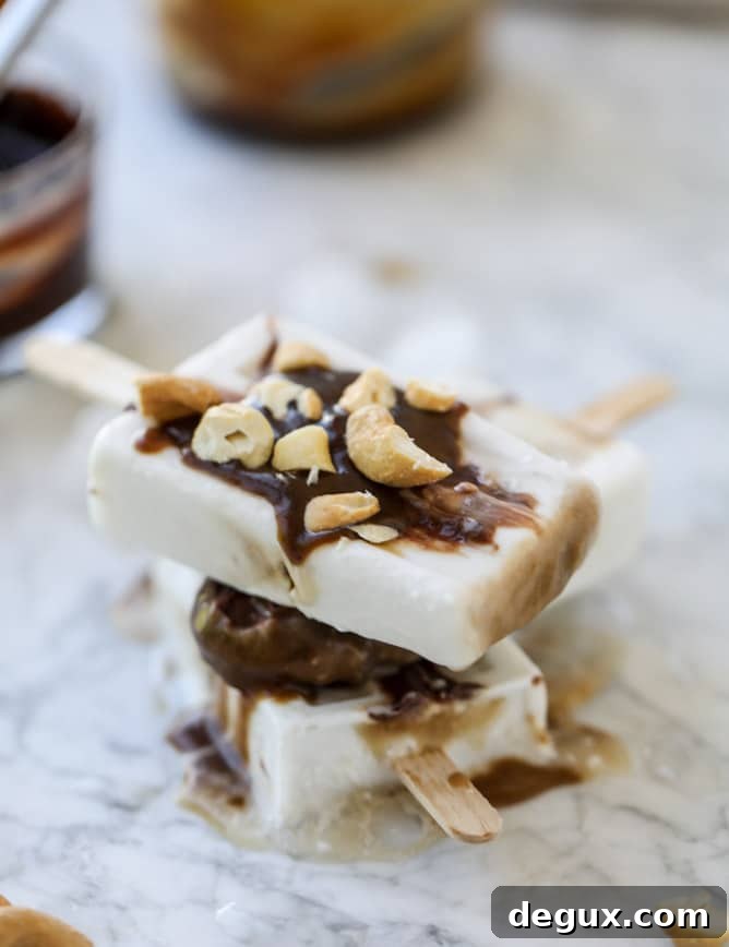 coconut chocolate caramel cashews pops I howsweeteats.com 