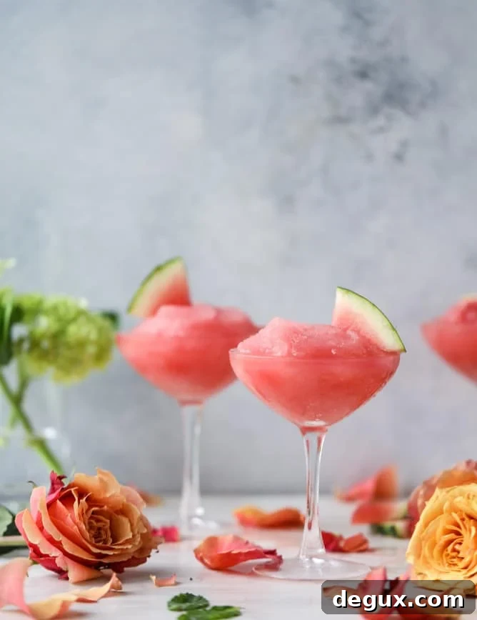 Currently Crushing On: 10 Must-Try 4th of July Recipes 11 watermelon frosé (and 10 recipes for the 4th of july!) I howsweeteats.com