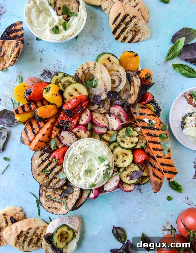 Currently Crushing On: 10 Must-Try 4th of July Recipes 5 grilled veggies & avocado whipped feta (and 10 recipes for the 4th of july!) I howsweeteats.com