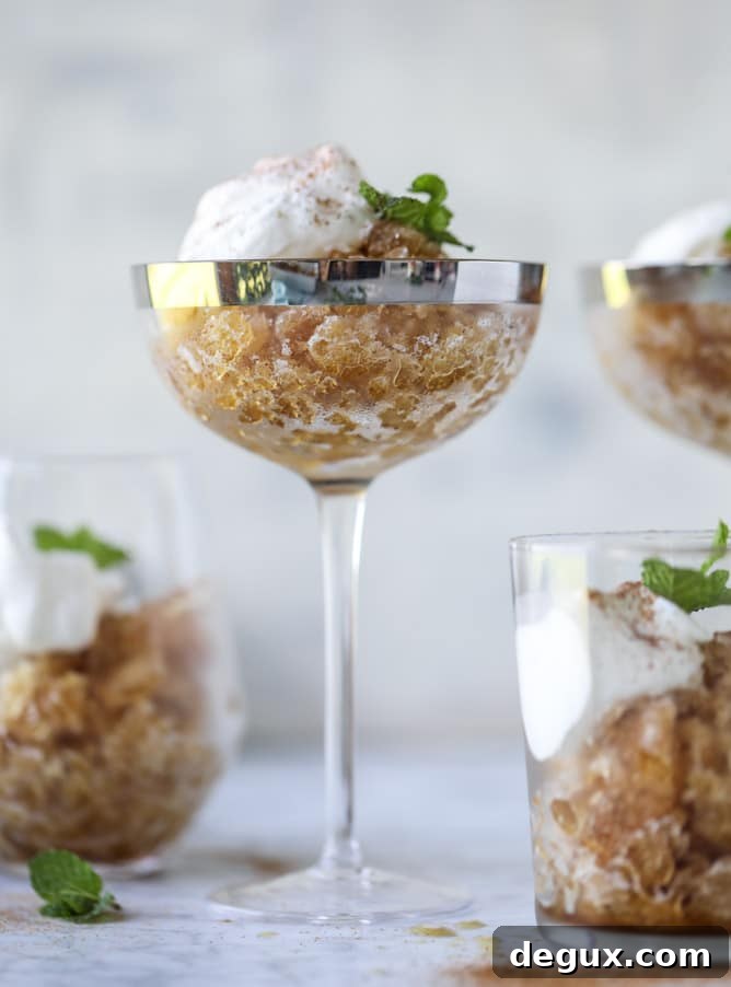 mojito coffee granita I howsweeteats.com 