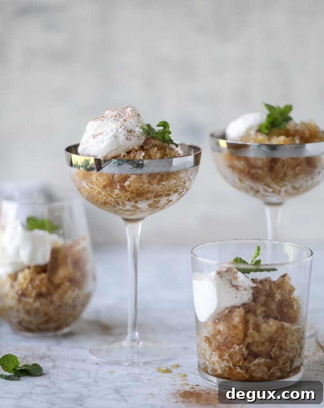 mojito coffee granita I howsweeteats.com 