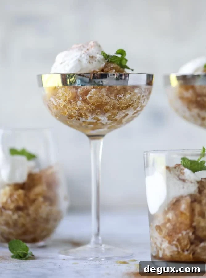 mojito coffee granita I howsweeteats.com 