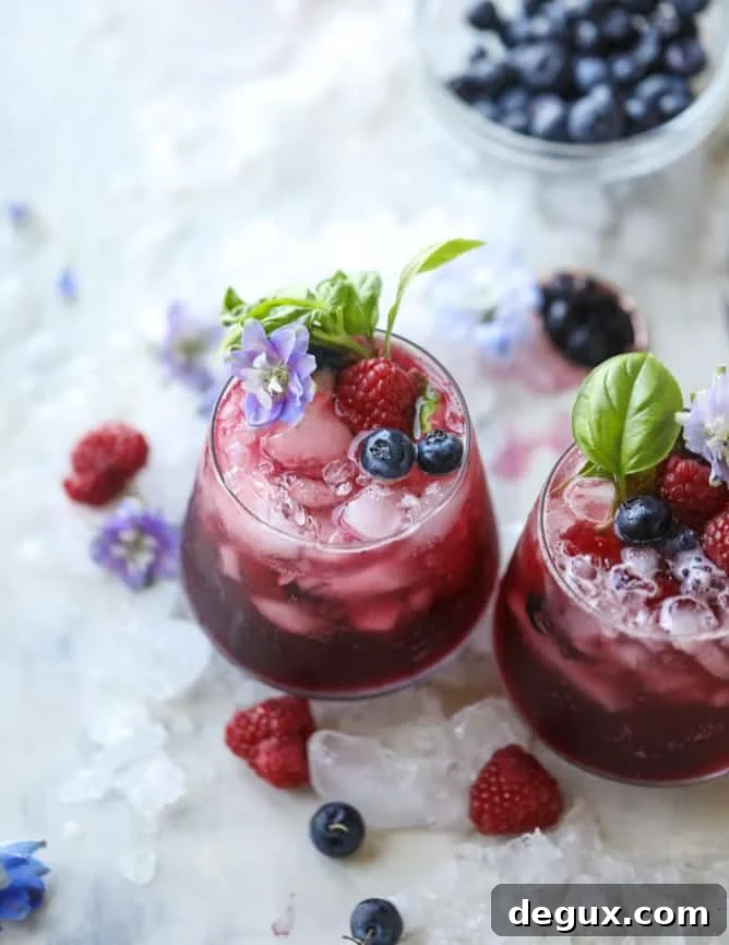 honey berry kombucha smash I howsweeteats.com
