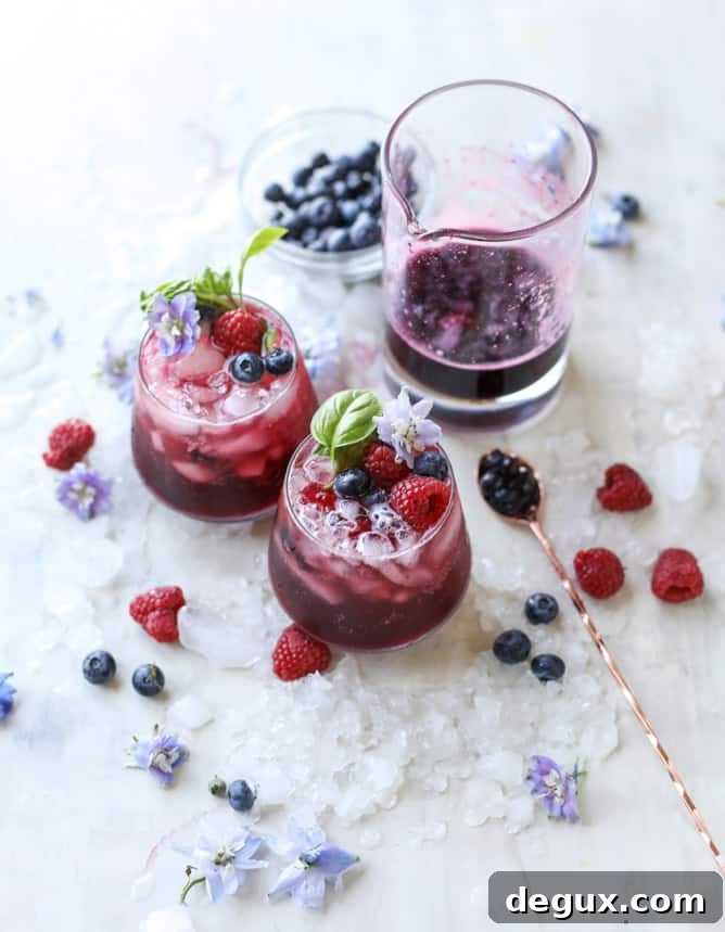 honey berry kombucha smash I howsweeteats.com